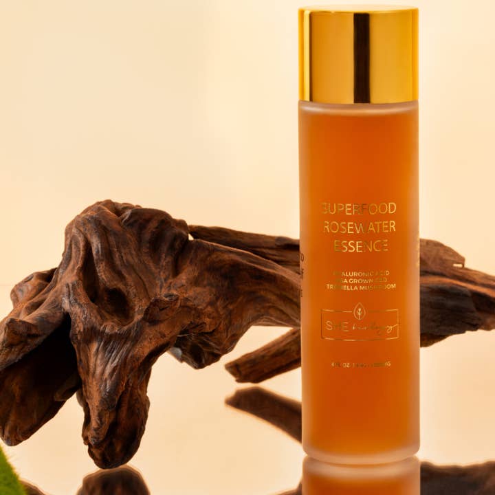 Superfood Rosewater Essence (Hydrate and Radiate) for wholesale by She Biology