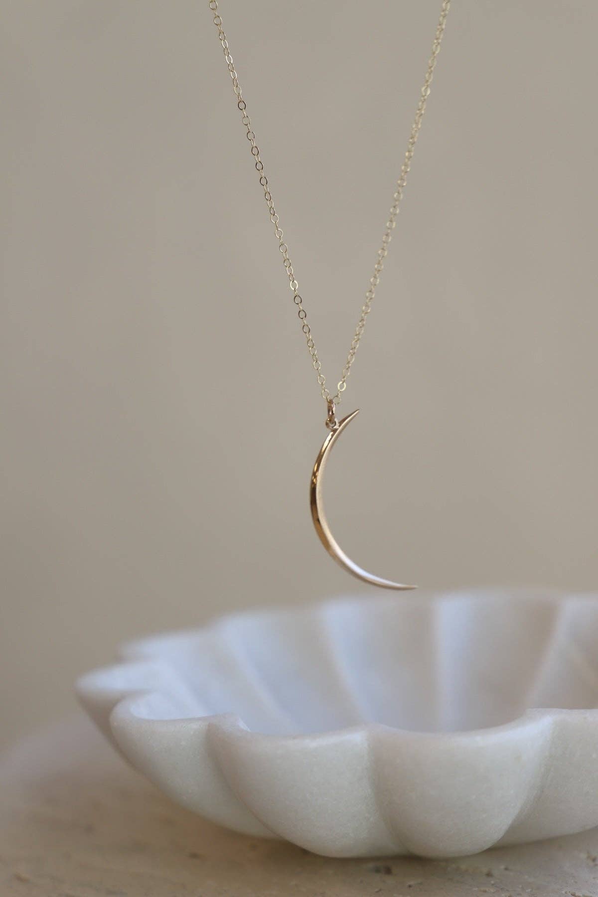 Katie Waltman Jewelry – wholesale Pendant/charm necklace – CRESCENT NECKLACE1