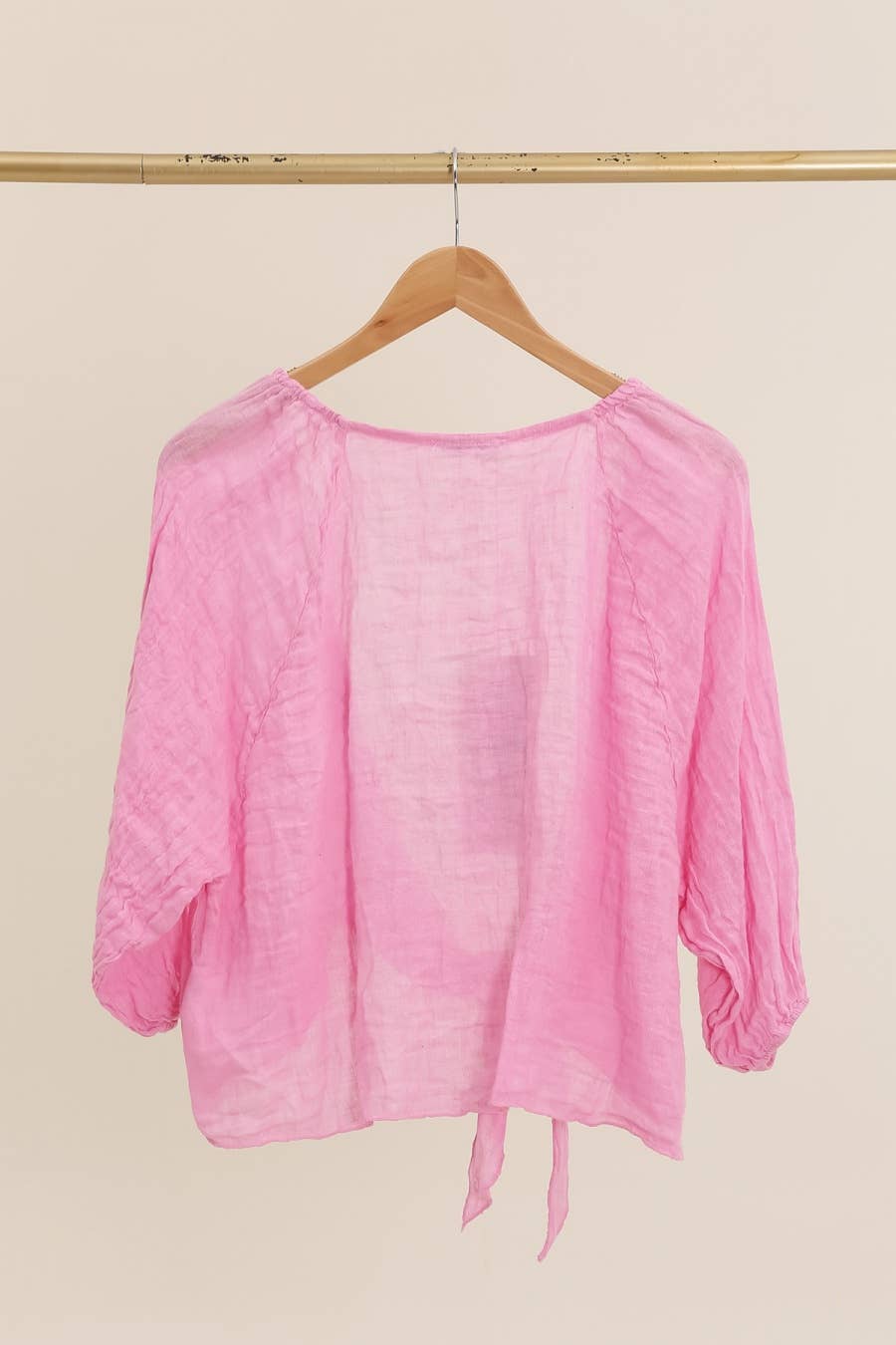 la maison des fibres naturelles - Wholesale Blouse - Dames - Linnen overslagtop 621286 van 100% linnen2