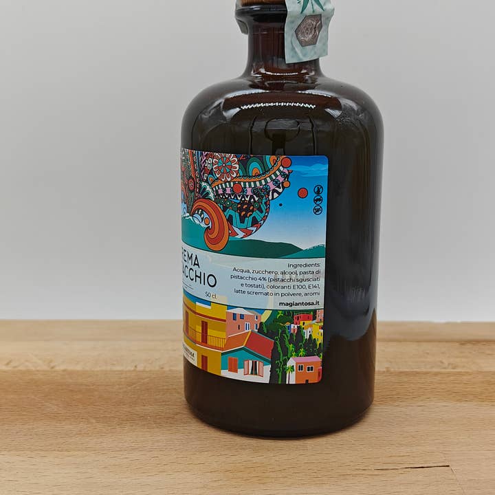 Magiantosa, Spirits Made in Sicily - Wholesale Liqueur - Pistachio cream1
