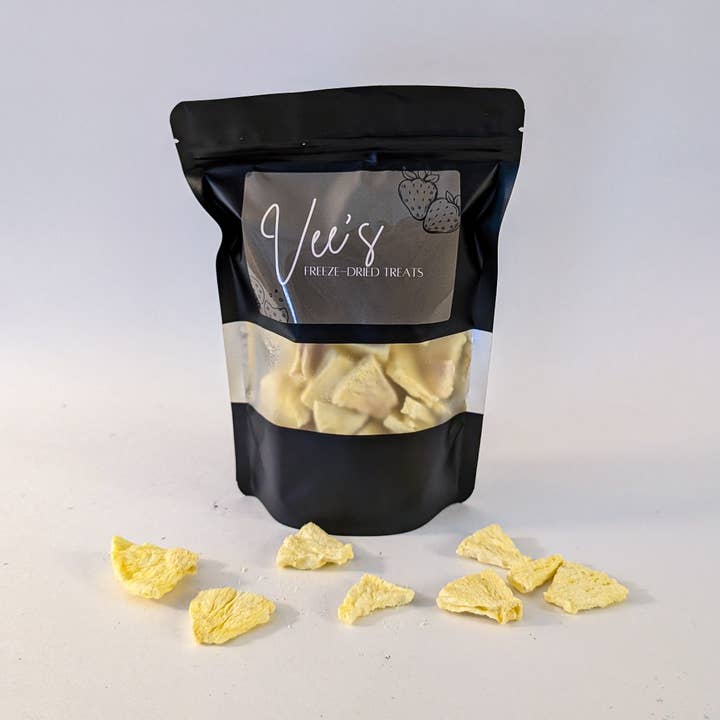 Vee's Freeze-Dried Treats - Wholesale Dried/Dehydrated Fruit - Freeze-Dried Pineapples