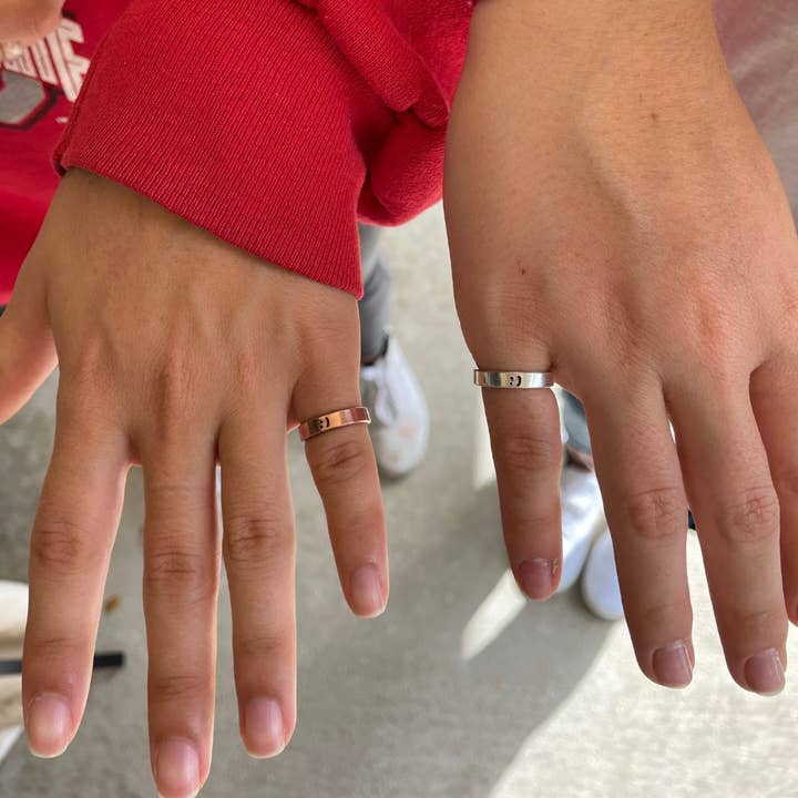 Camilla Limón - Wholesale Band/Stacked Ring - Initial Adjustable, Personalized, Engraved Stacking Ring3