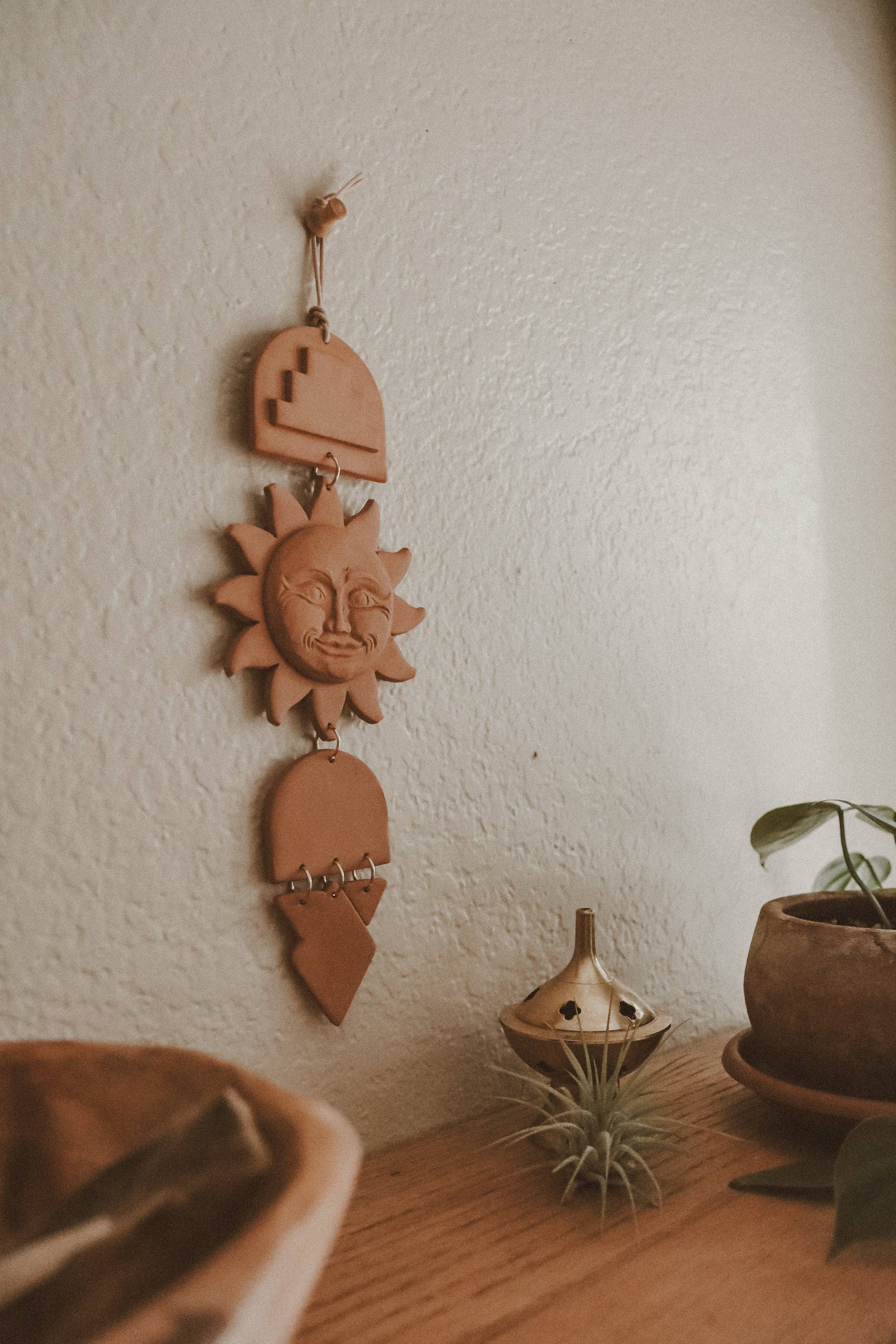 Terracotta Sun Wall high quality Decor