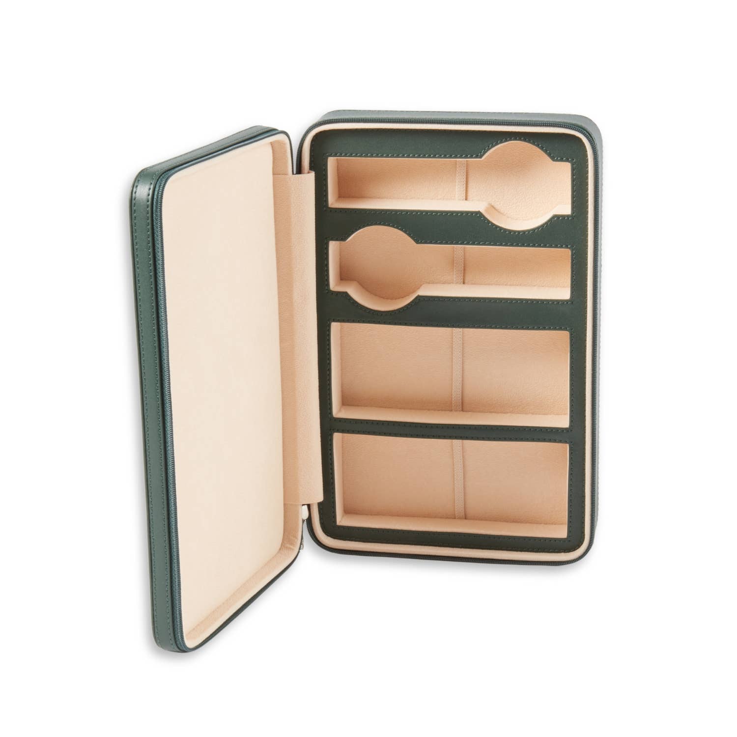 BeyBerk International - Vendita all'ingrosso Set da viaggio - Custodia da viaggio Francis in vera pelle per occhiali e orologi10