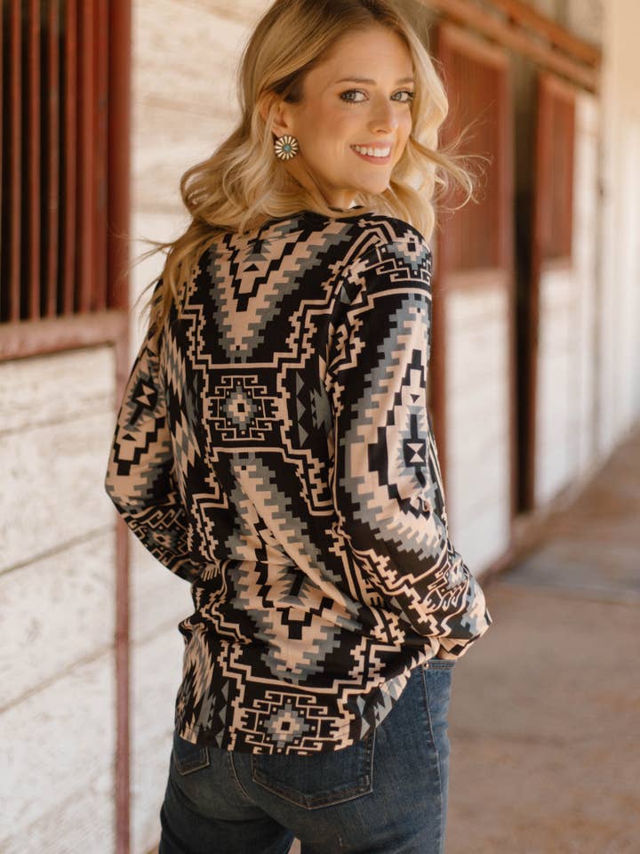 Sterling Kreek - Wholesale Blouse - Women's - Ashwood Trail Top1