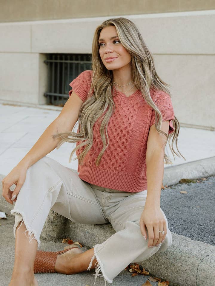 Ivy Sweater Vest for wholesale by Indie & Co.