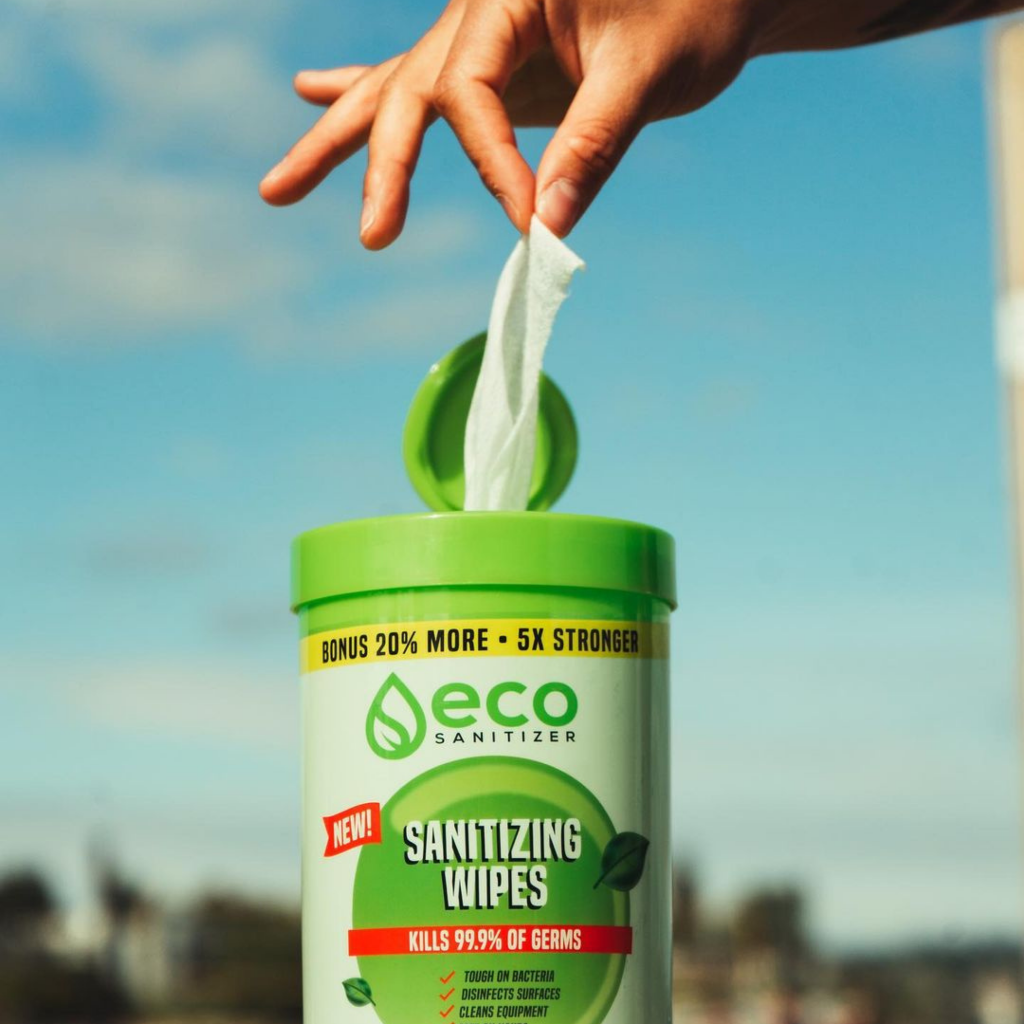 Eco Sanitizer – wholesale Hand sanitiser – Sanitizing Wipes1