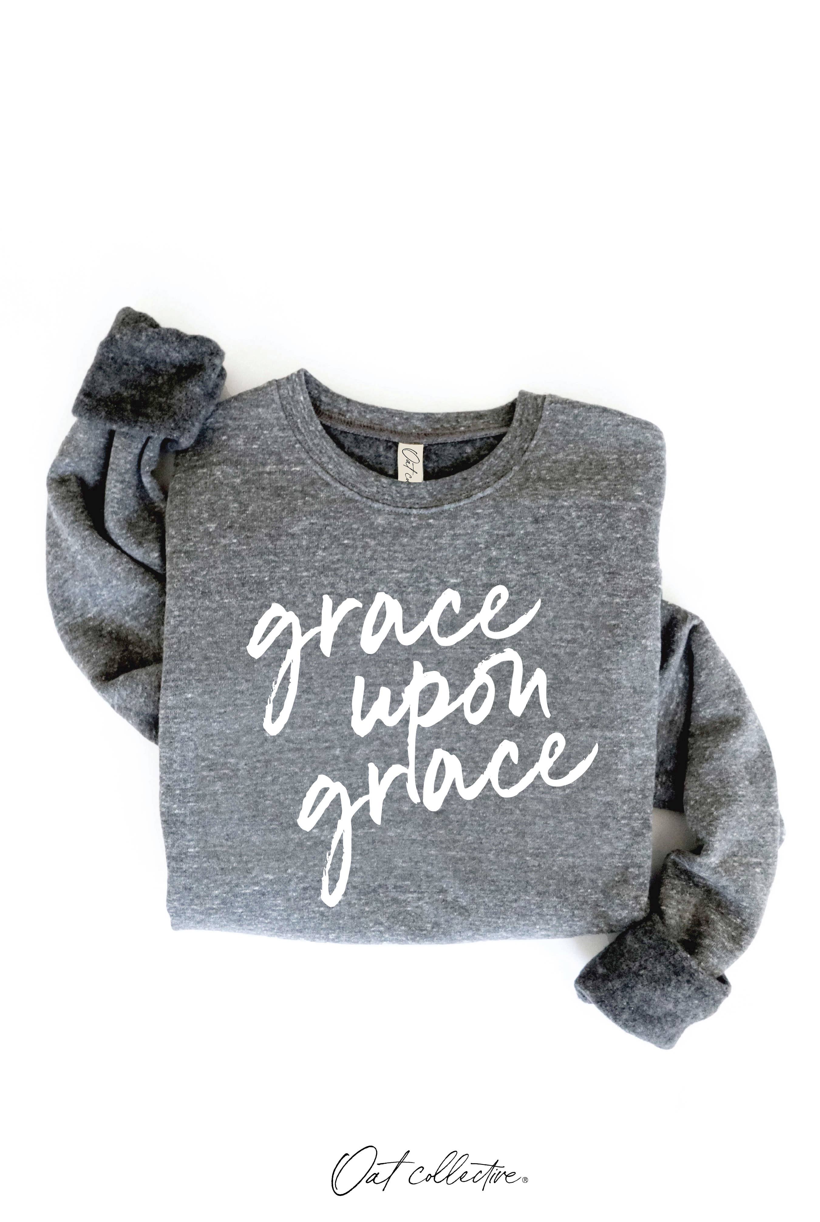 OAT COLLECTIVE – wholesale Graphic sweatshirt – Women’s – GRACE UPON GRACE Graphic Sweatshirt14