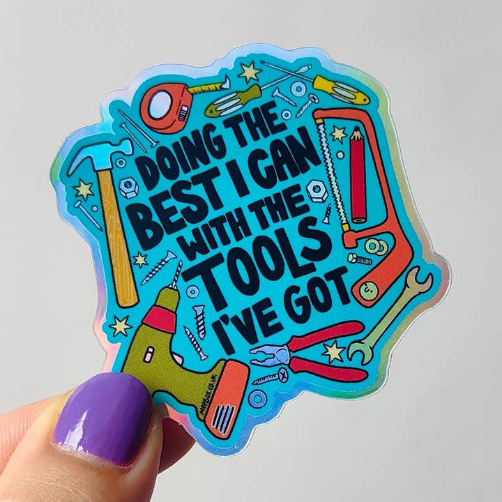 Outils de bricolage - Autocollant en vinyle holographique pour la vente par Mimo