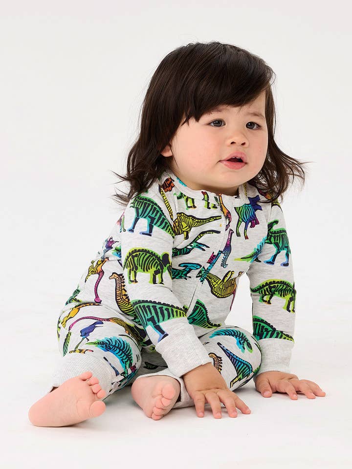 DINO POP LANGARM-OVERALL für den Großhandel von Rock Your Baby