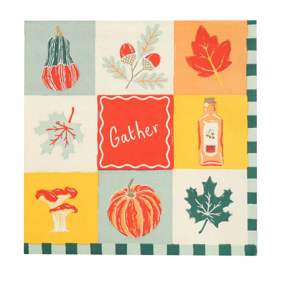 Talking Tables USA - Vente Serviettes jetables - Serviettes en papier d'automne - Pack de 20 | Décoration d'automne |4