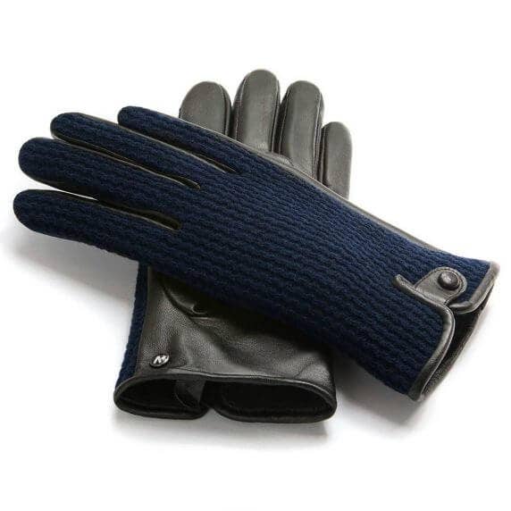 napo gloves - Wholesale Gloves - Men's - NapoWOOL Men's Leather Gloves with Touchscreen Technology7