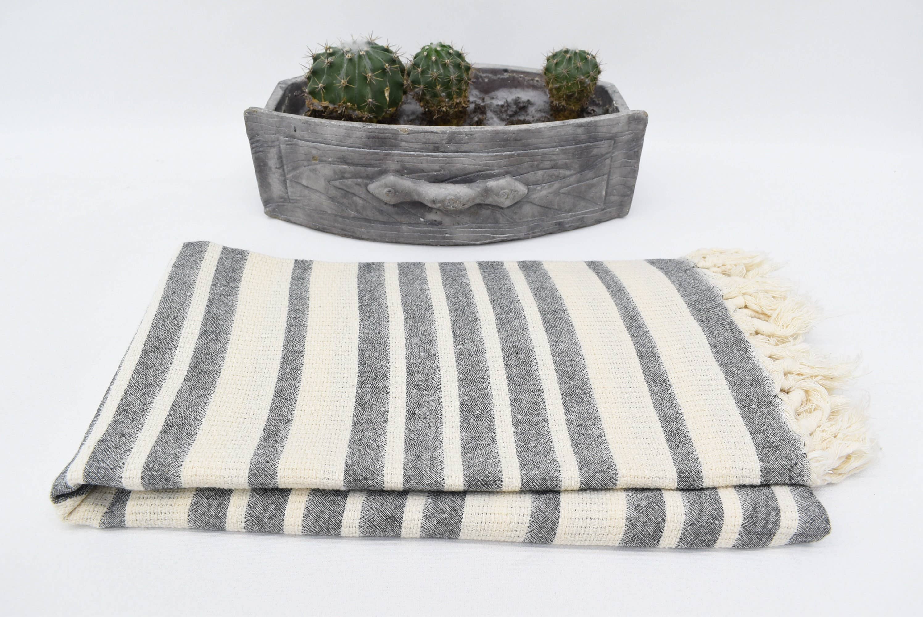 Organic Turkish Towels - Wholesale Bath Towel - Luxury Black Turkish Bath Towel, Perfect Gift Towel3