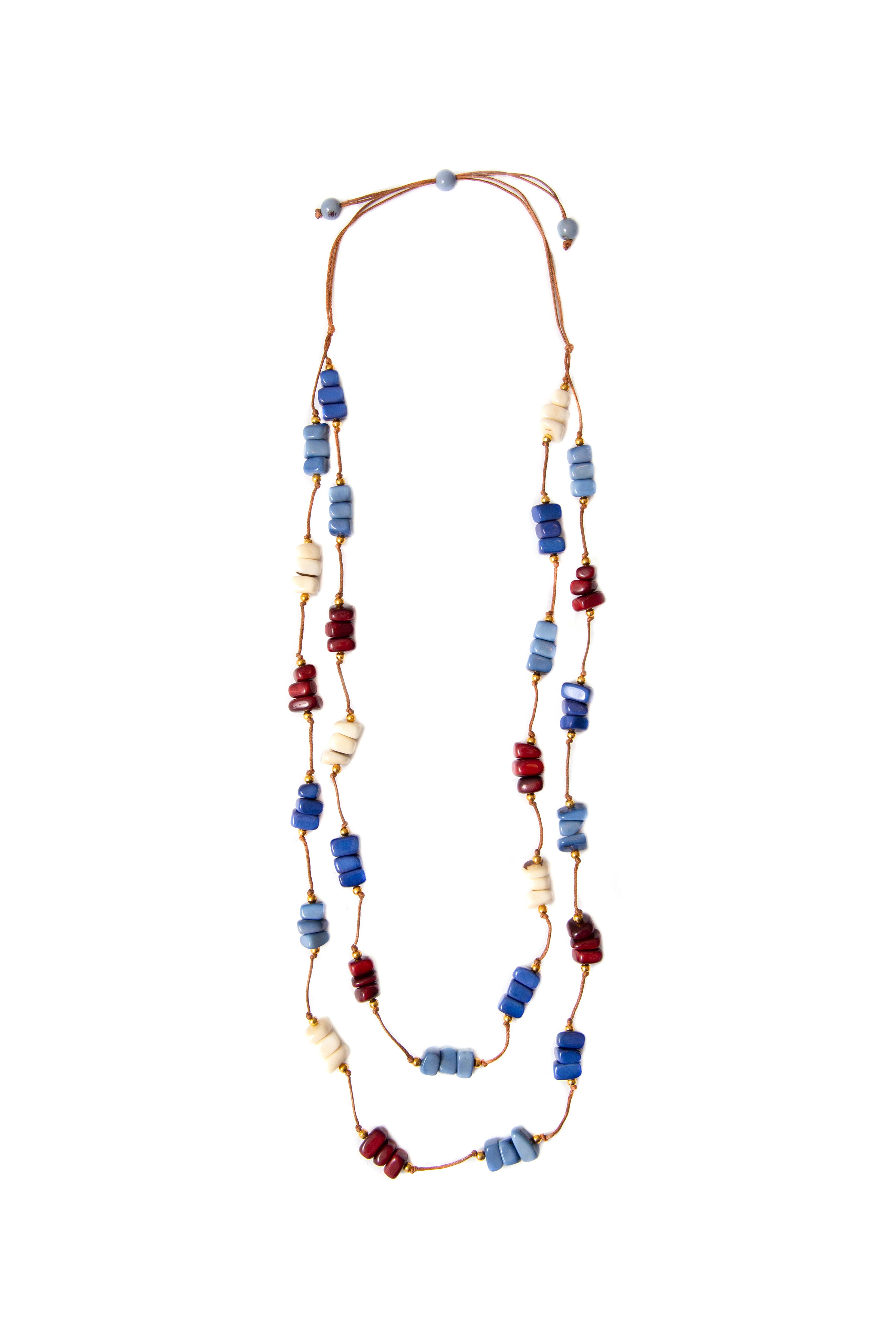 Organic Tagua Jewelry - Vente Collier de perles - Collier Christine13