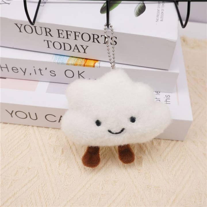 Ekartini - Wholesale Keychain - Women's - Fluffy Cartoon Cloud Pendant5