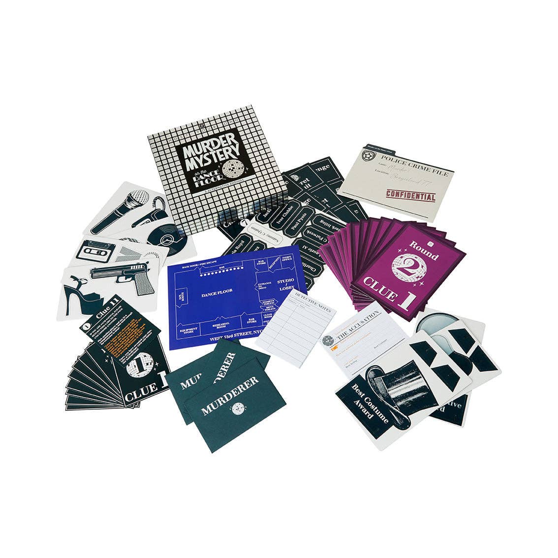 Talking Tables USA - Wholesale Card Game - Murder Mystery Dance Floor | Everyday Games |2