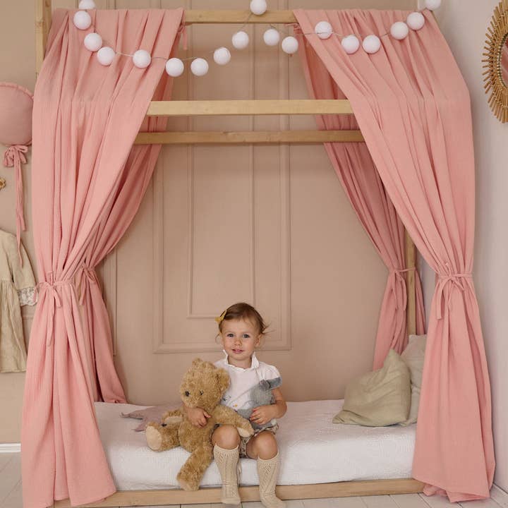 HelloLittleFox - Wholesale Bed canopy – Child & baby - Canopy for house bed | Montessori bed canopy, Toddler house6