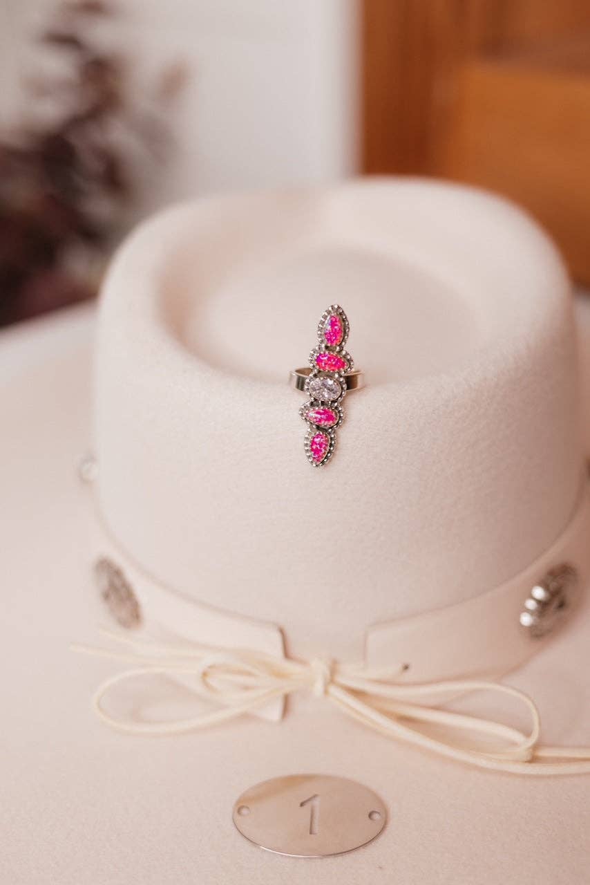 Krush Kandy - Wholesale Cocktail/Statement Ring - Kandy Opal Rings Bno. 40