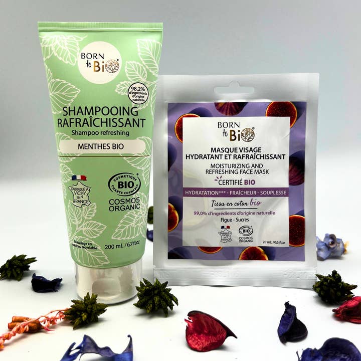 Les Laboratoires Bio Seasons - Wholesale Skincare Face Mask - COSMOS ORGANIC MOISTURIZING AND REFRESHING FACE MASK3