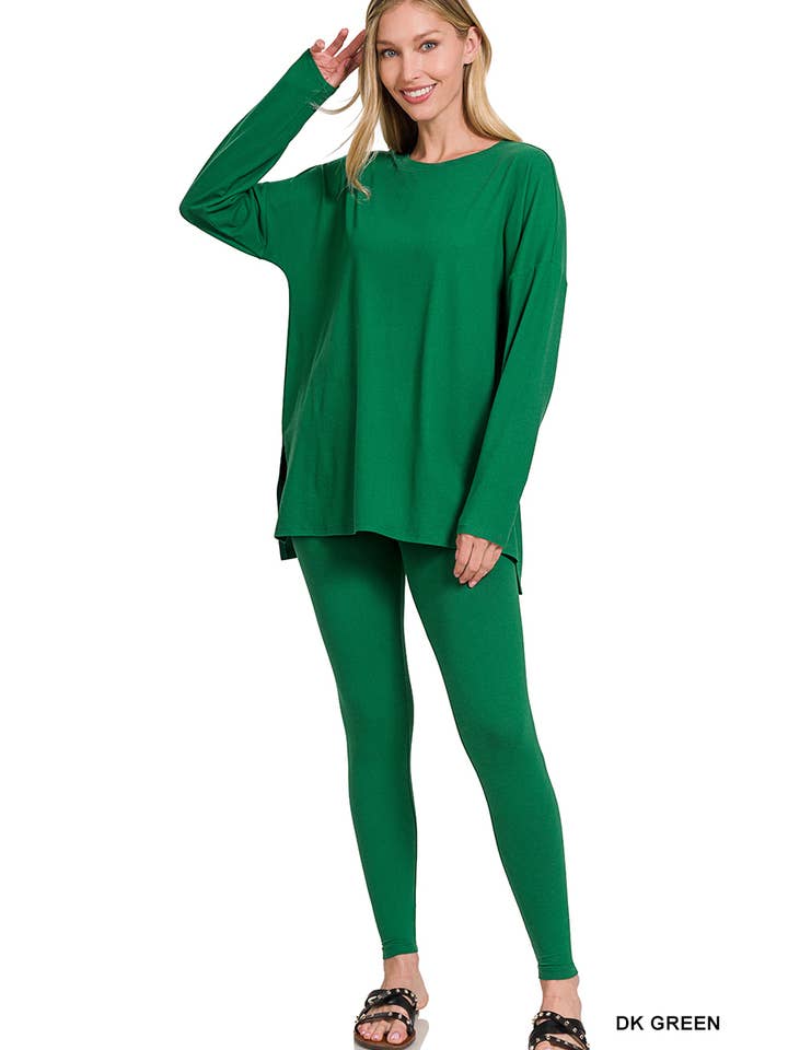 Vanilla Monkey - Wholesale Lounge Set - Women's - Brushed Dty Microfiber Loungewear Set2