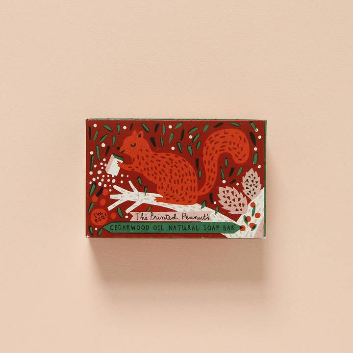 The Printed Peanut Soap Company - Wholesale Bar Soap - Cedarwood Soap Bar
