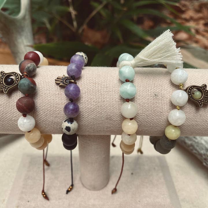 Arid Collective - Wholesale Beaded Bracelet - Adjustable Mala Bracelets | Reiki Infused | Handmade2