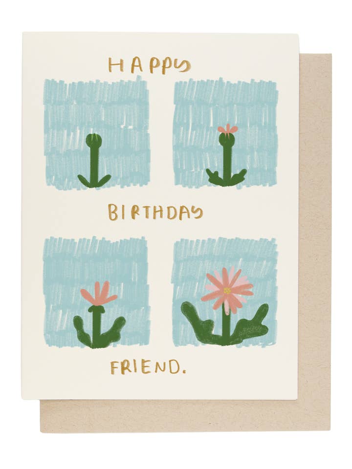 Geburtstagskarte für Freunde - Packung mit 6 Karten für den Großhandel von People I've Loved