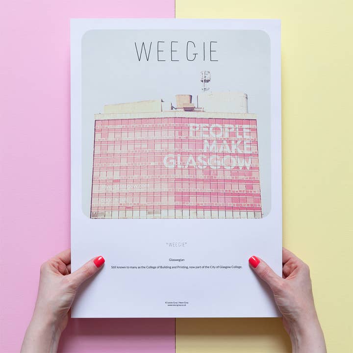 Scottish Banter Print Building and Printing for wholesale by Neon Gray