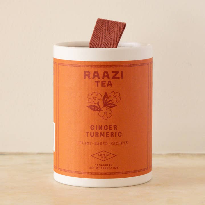 Ginger Turmeric Tea for wholesale by Raazi Tea