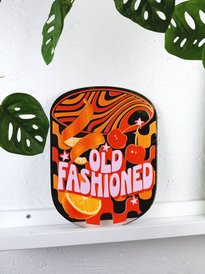 Gammaldags cocktailspegel för wholesale av Printed Weird