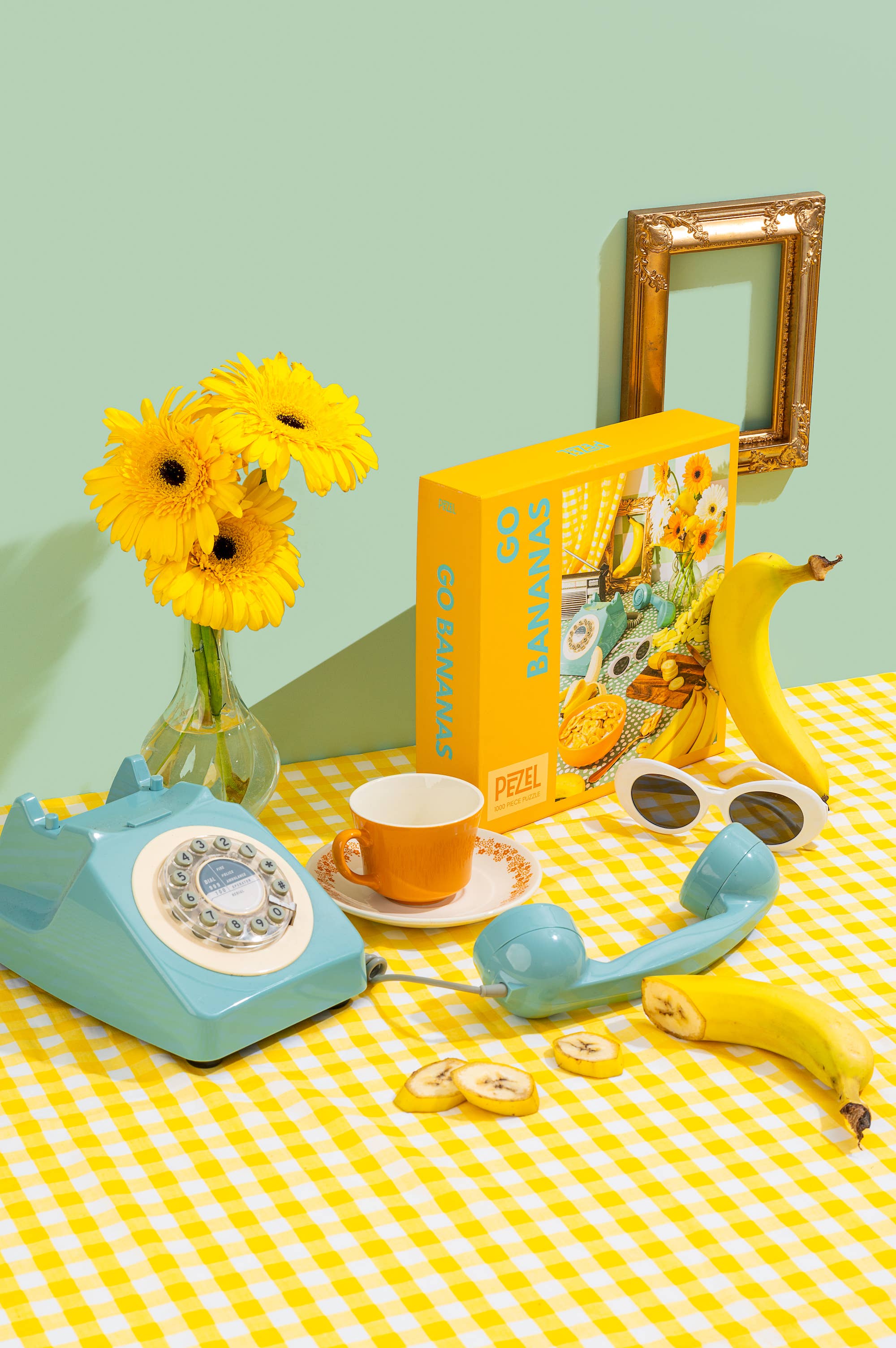 Pezel Puzzles - Wholesale Puzzle - Adult - 🍌 Go Bananas 🍌 | 1000 Piece Jigsaw Puzzle w/ Canvas Bag3