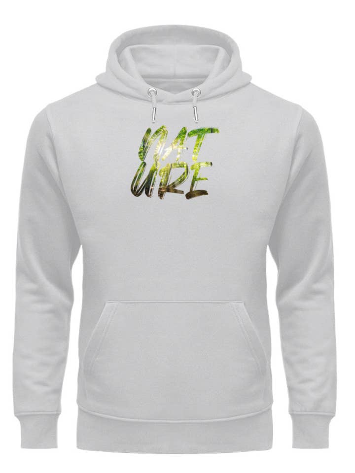 Nature - sudadera con capucha orgánica premium unisex para venta al por mayor de Uwaldu