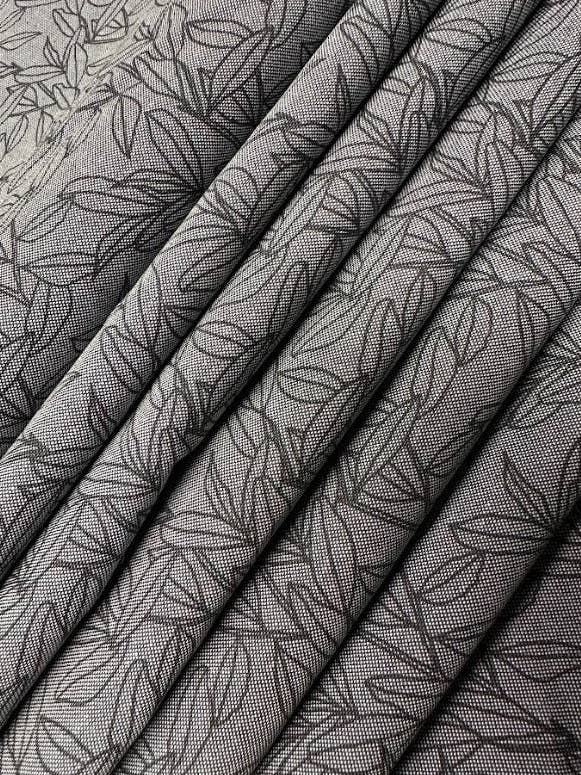 High-end Reversible Leaf Print Oxford Cotton. Italy for wholesale by Ermani Group Inc - Sustainable High-End Fabrics