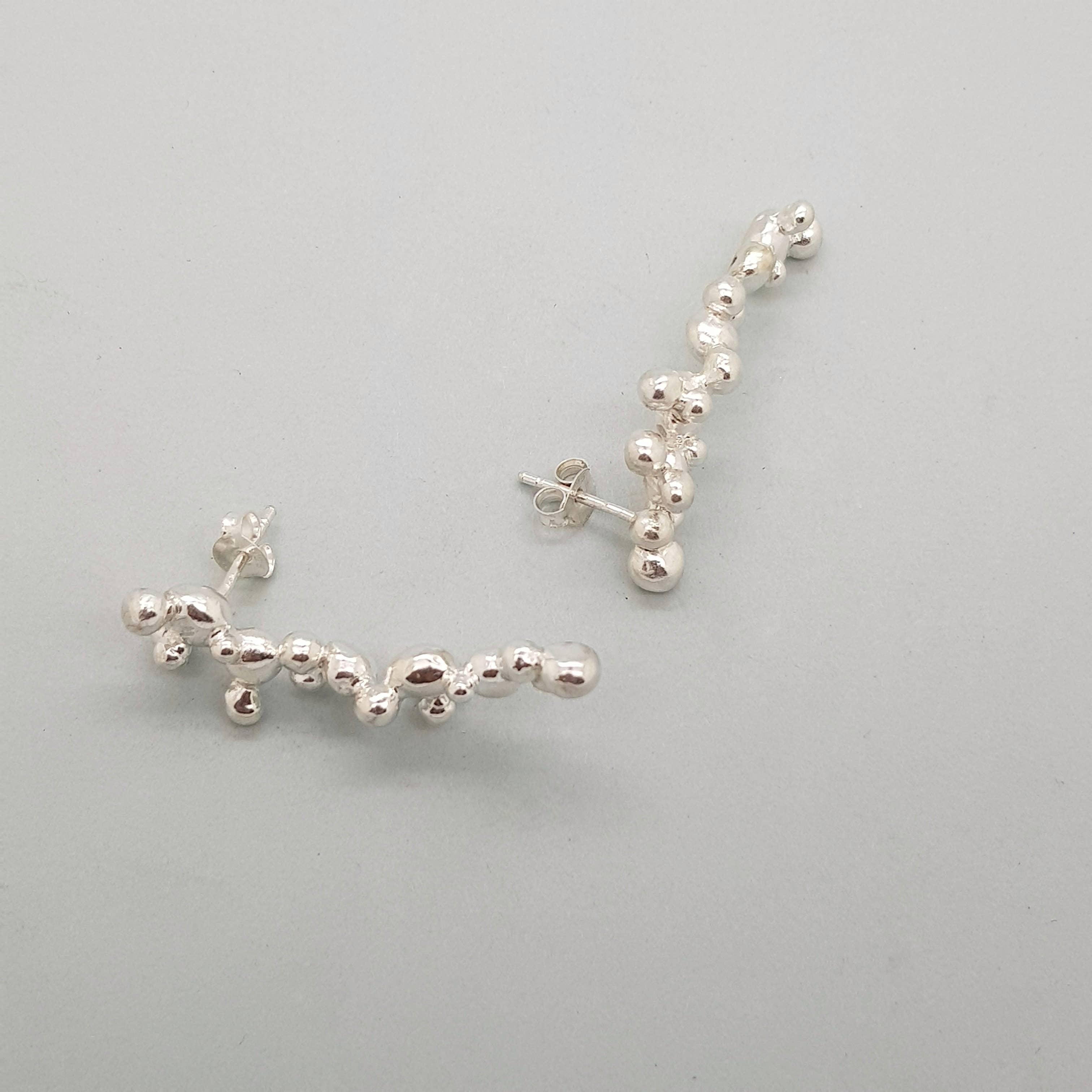 ALEGRIA B. - Wholesale Dangle Earrings - LONG STERLING SILVER EARRINGS3