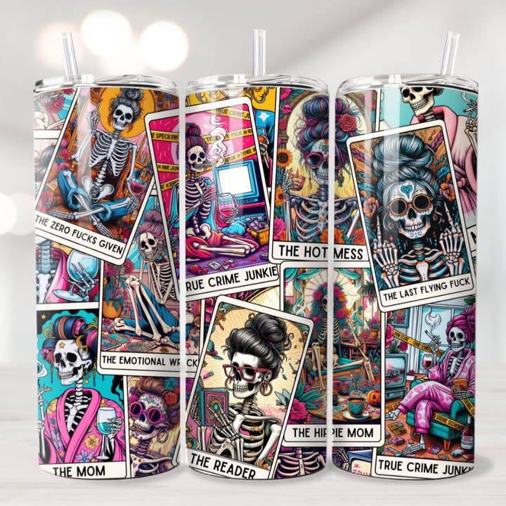 Sarkastischer Tarot-Becher, 20 Unzen für den Großhandel von Knotted Gypsy Designs