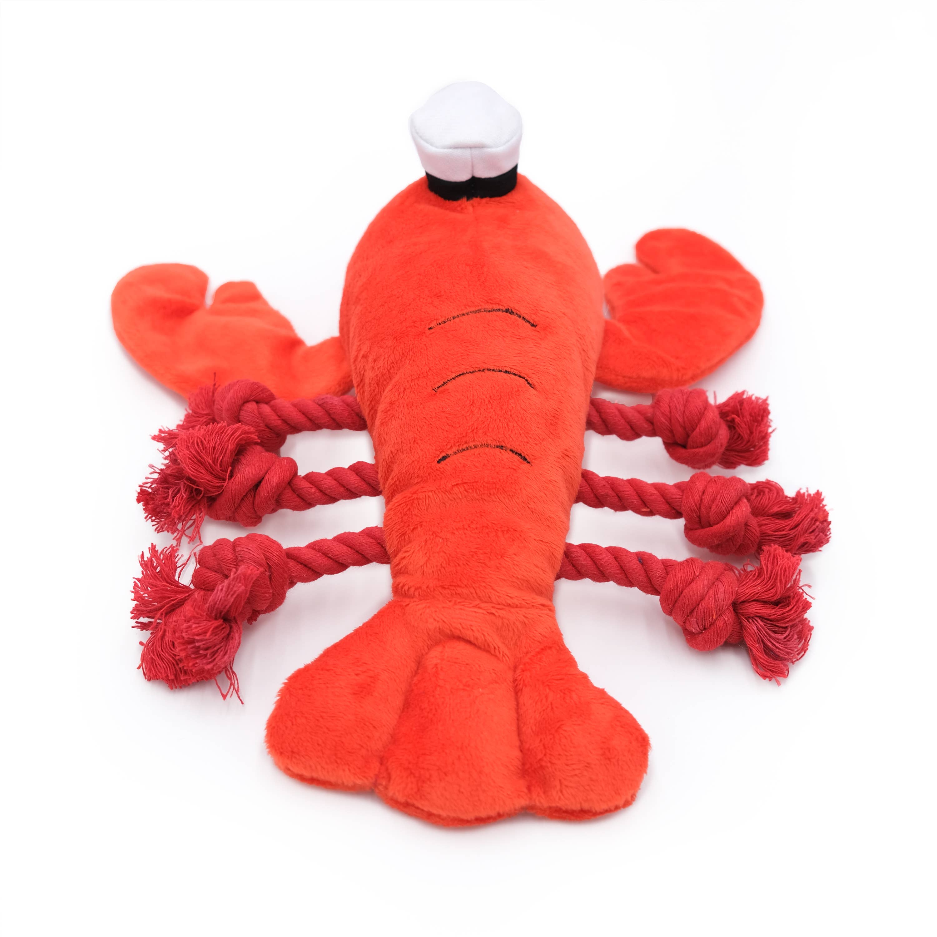 ZippyPaws – wholesale Pet plush toy – Dog – Playful Pal - Luca the Lobster - Summer Dog Toy3