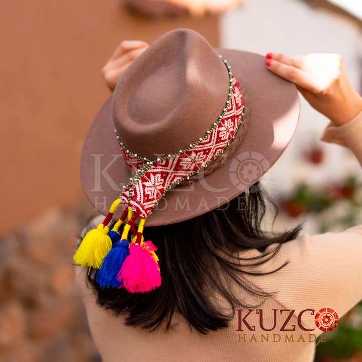KuzcoHandmade – wholesale Fedora - Dam – Merinoull Fedora Hattar - Hantverksmässig Peruansk Hatt