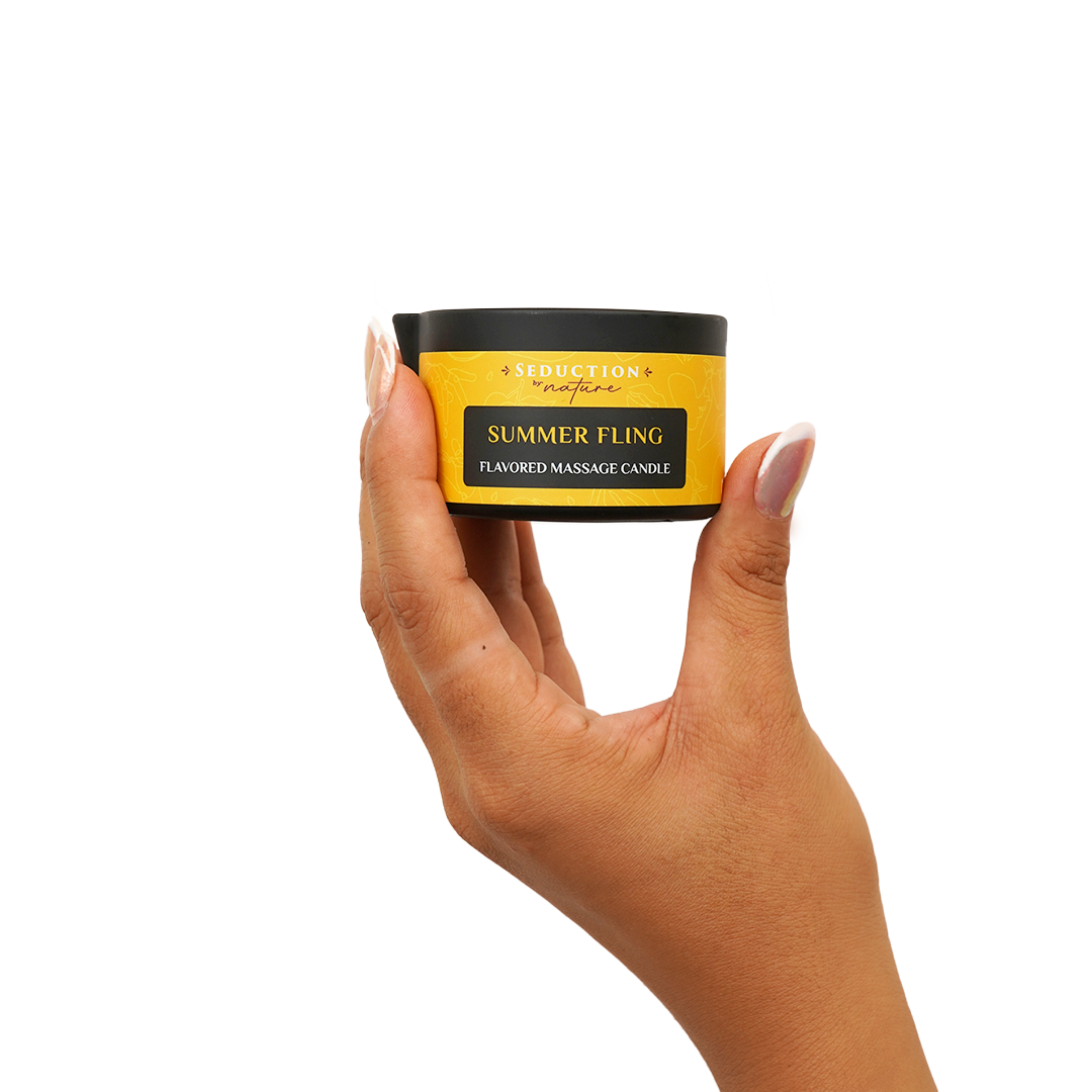 Seduction by Nature - Wholesale Massage Oil/Gel - Summer Fling - Kissable Massage Candle6