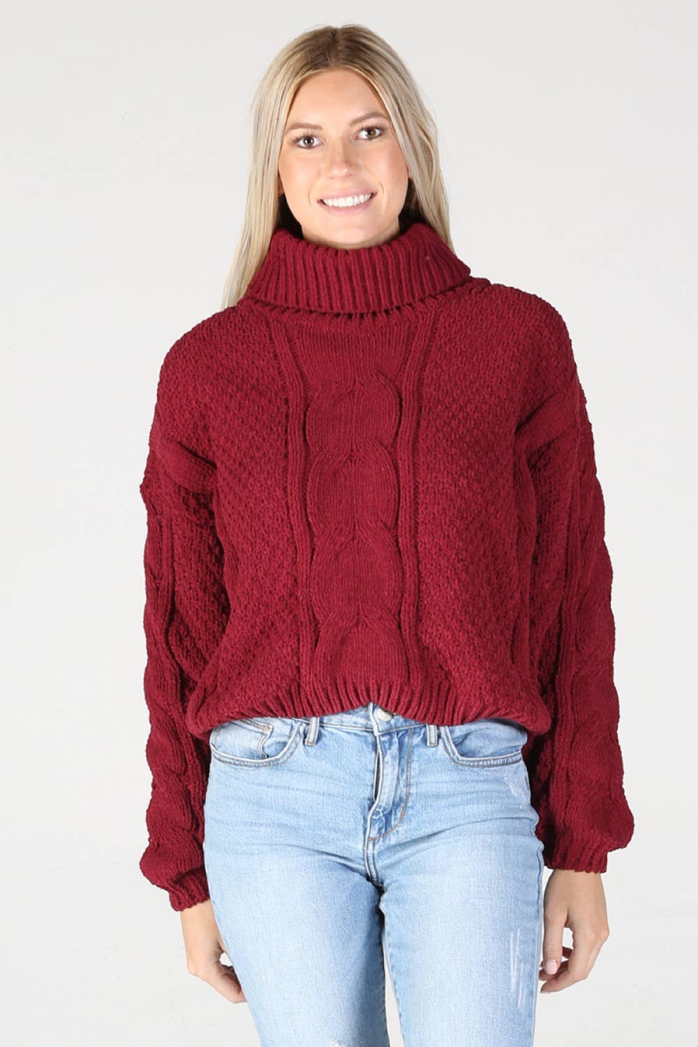 ANGIE - Wholesale Knit Sweater - Women's - XHE89-ASIS27
