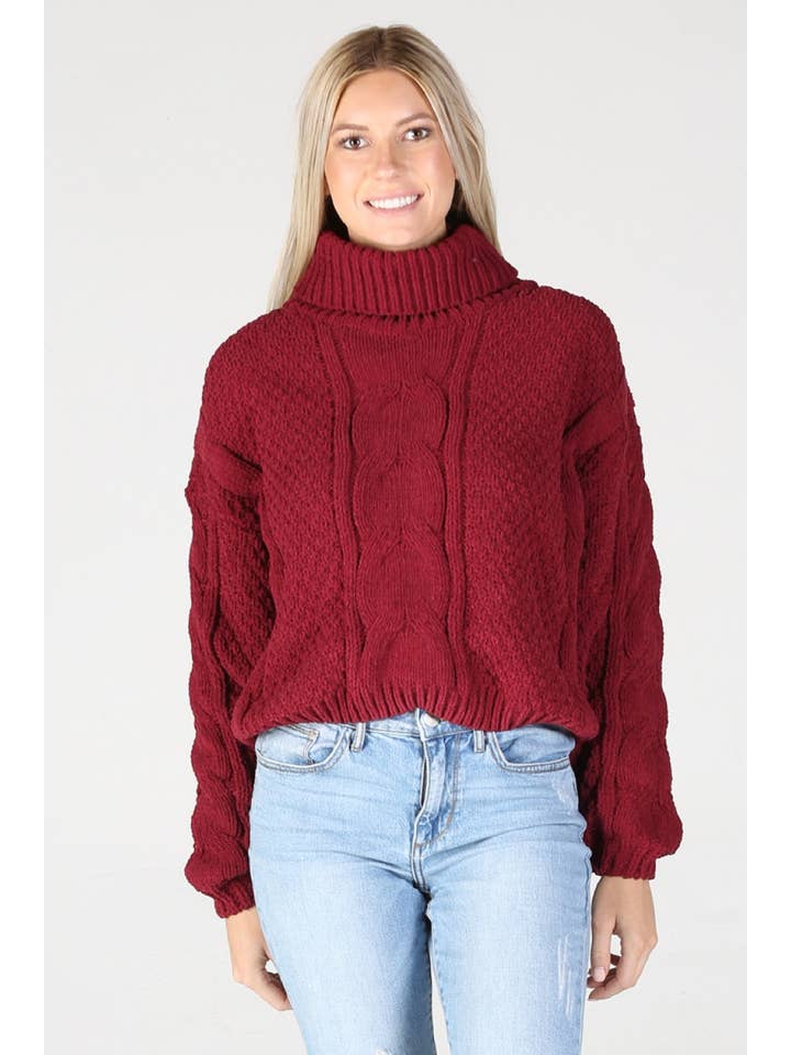 ANGIE - Wholesale Knit Sweater - Women's - XHE89-ASIS27