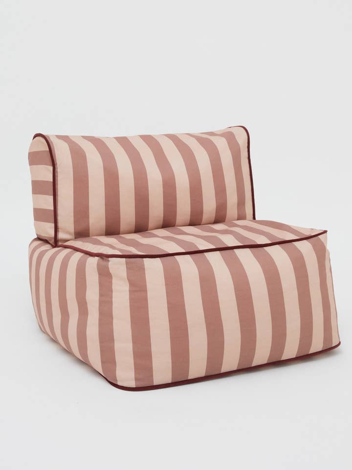 Striped Toddler Lounger – Pink for wholesale by Philé