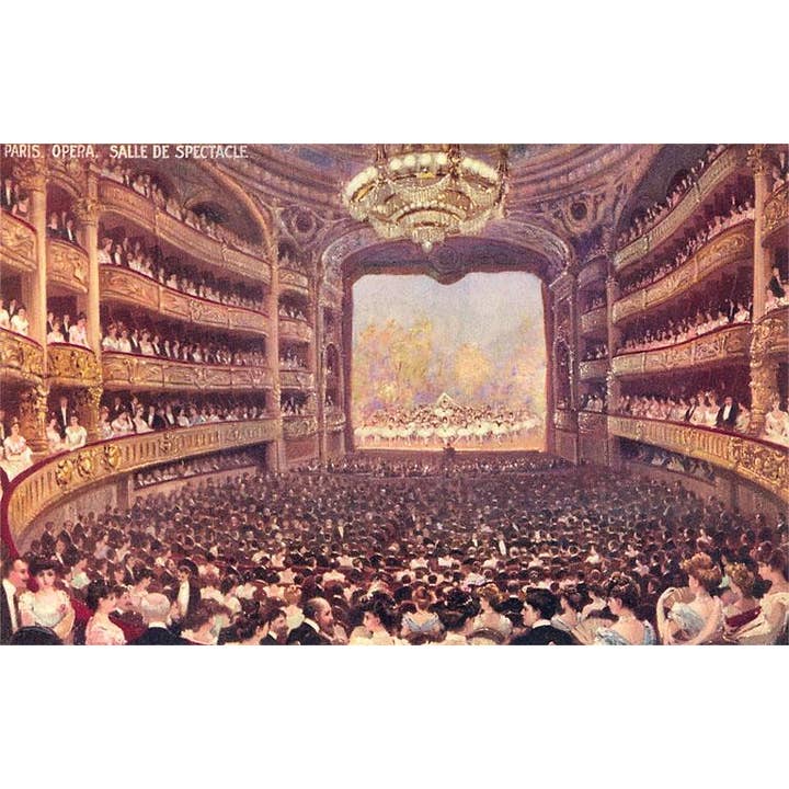 Autocollant MS-04 Opéra de Paris, France pour la vente par Found Image Press