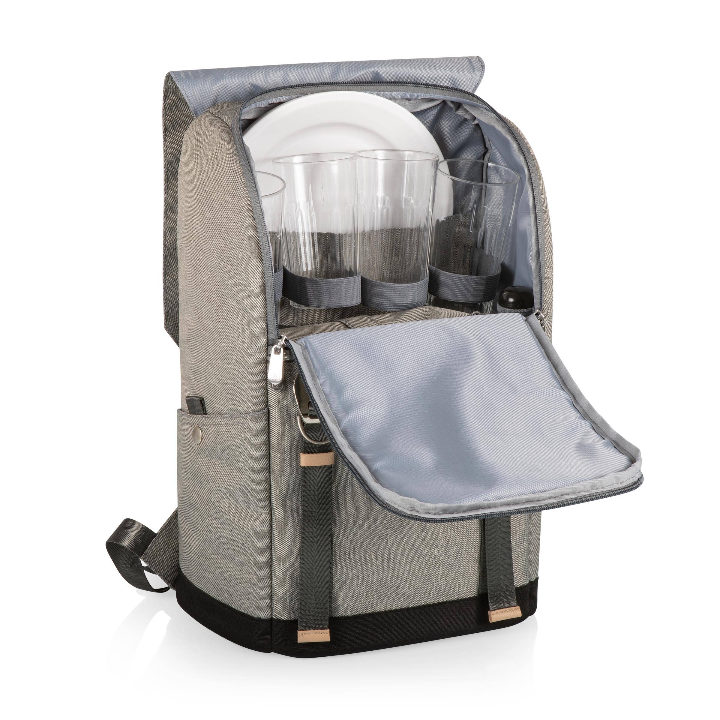 Heathered Gray PT-Frontier Picnic Backpack, (Heathered Gray) for wholesale on Faire2