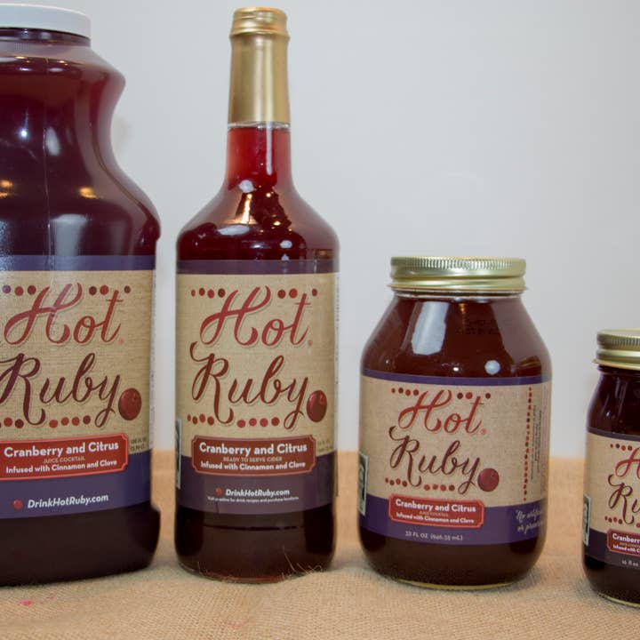 Hot Ruby Cranberry Cider - Wholesale Cocktail Mix/Syrup - Hot Ruby Gallons2