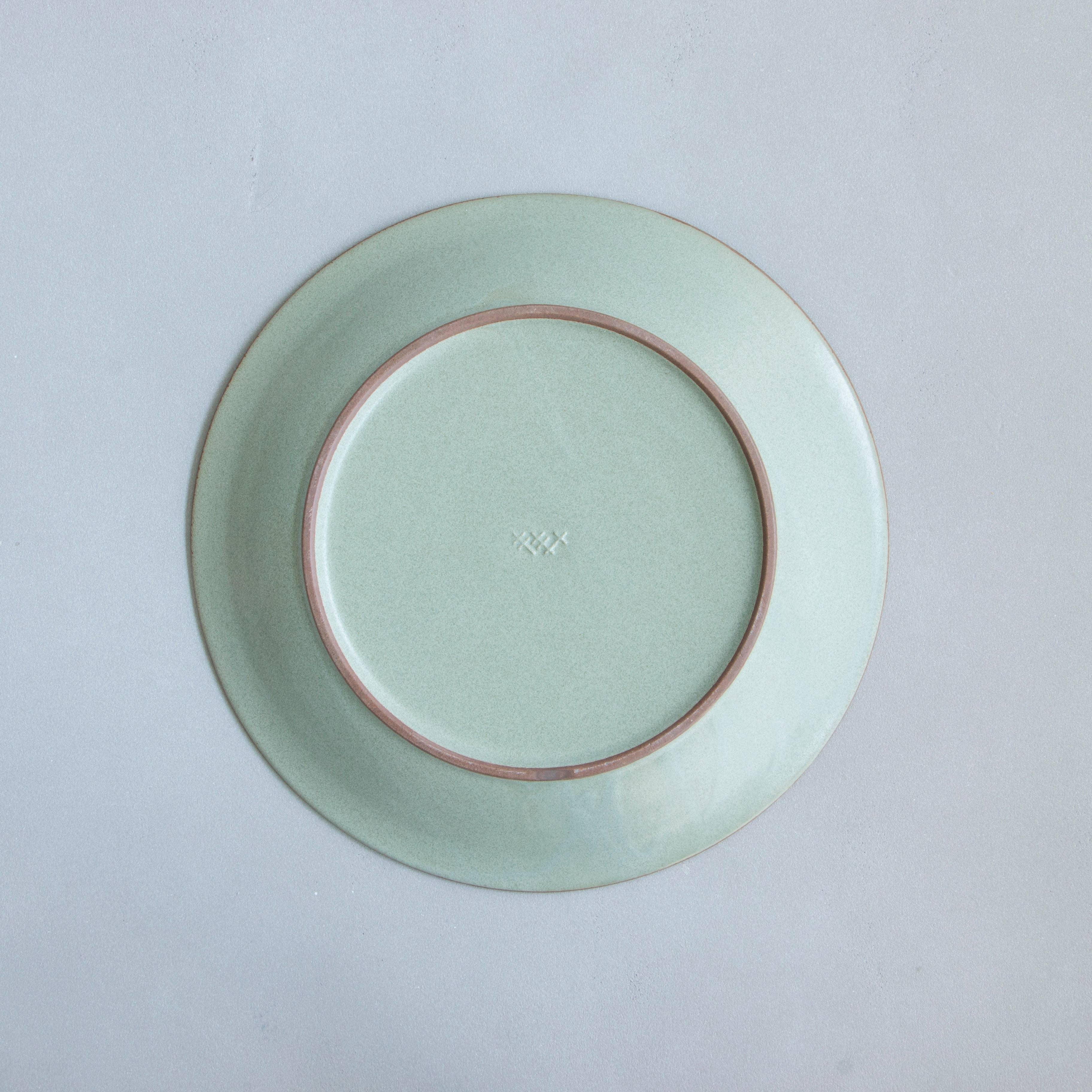 KIKIME - Wholesale Dinner Plate - amime Plate 10" | Dinner Plate with metal net 9.8" | Pottery6