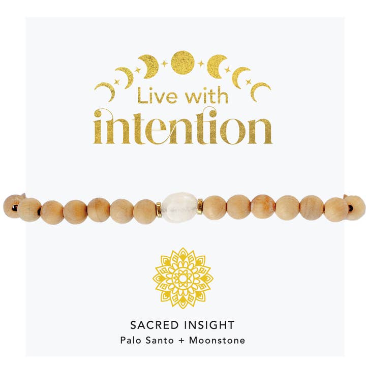 Lotus and Luna - Wholesale Beaded Bracelet - Lunar Wisdom Intention Bracelet7
