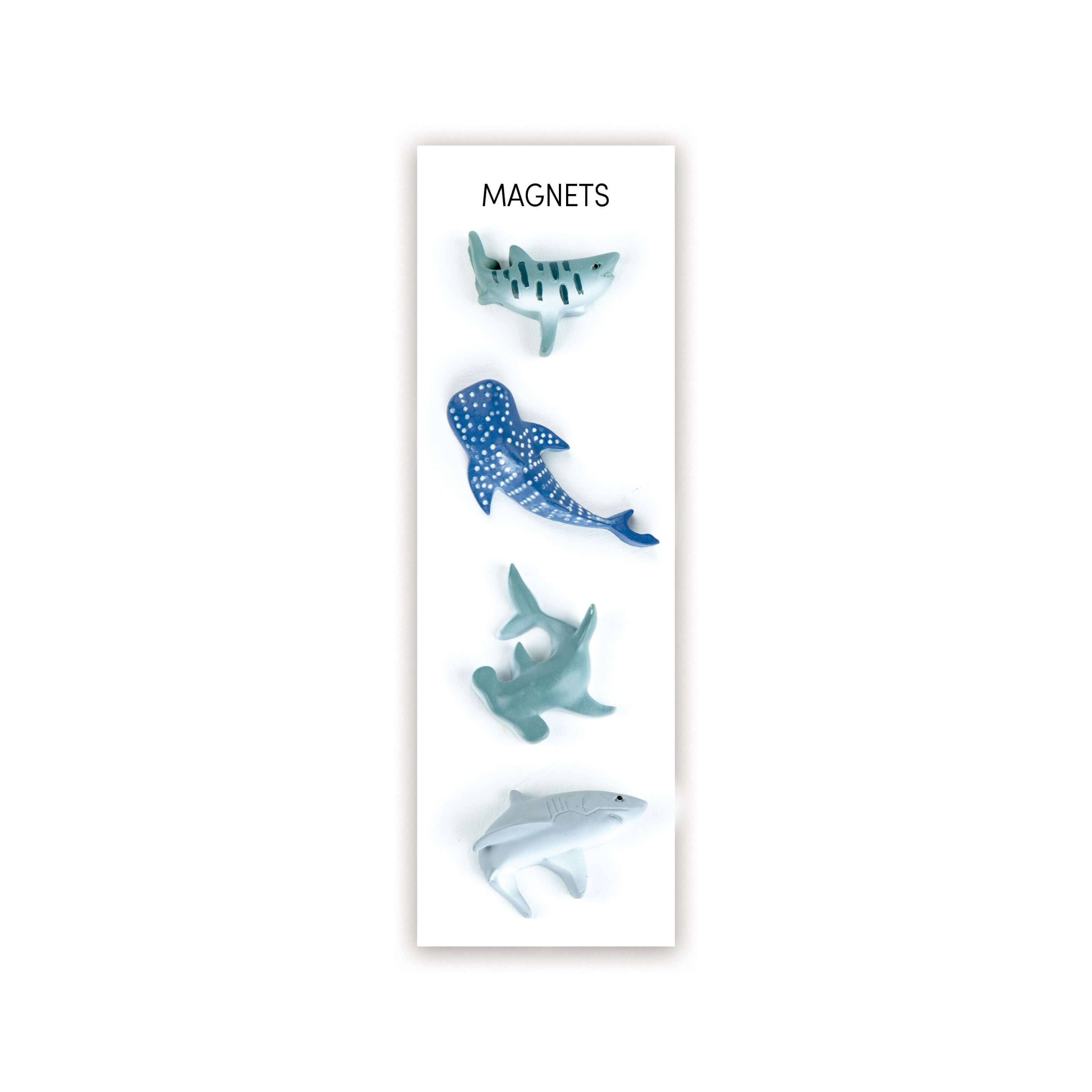 Three by Three Seattle - Wholesale Magnet - colorful SHARK magnets s/42