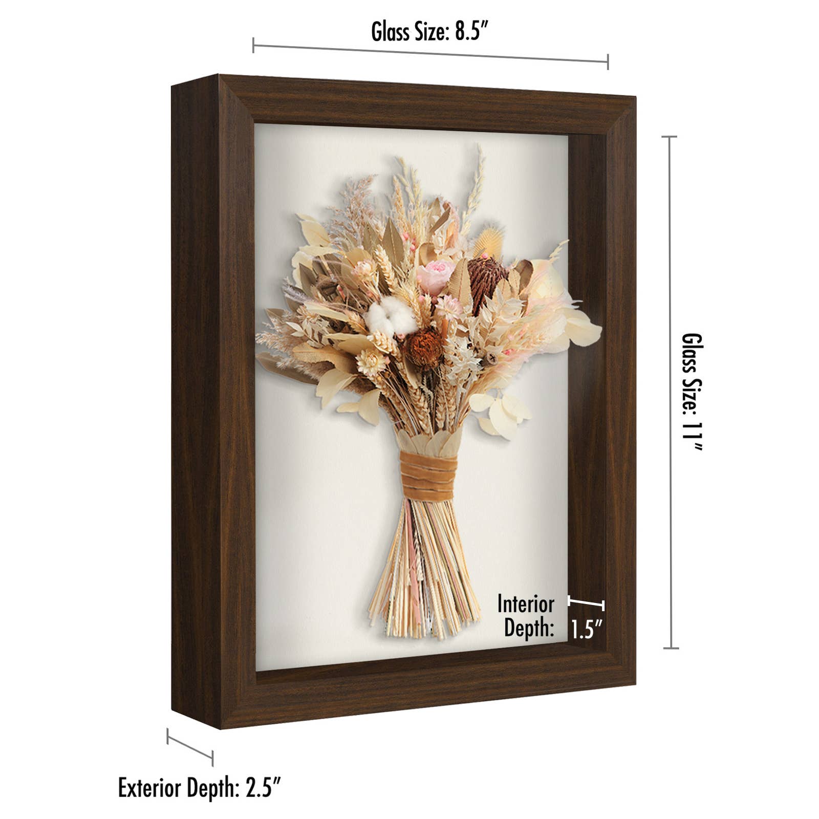Americanflat - Wholesale Picture Frame - Americanflat Shadow Box Frame with Box Molding117