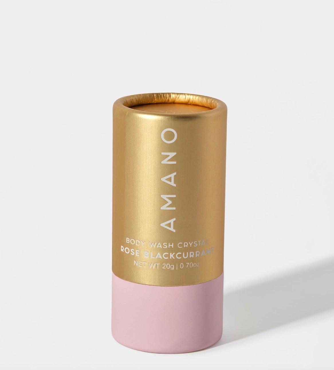 Amano beauty - Wholesale Body Wash/Shower Gel - ROSE BLACKCURRANT BODY WASH CRYSTAL-PREORDER1
