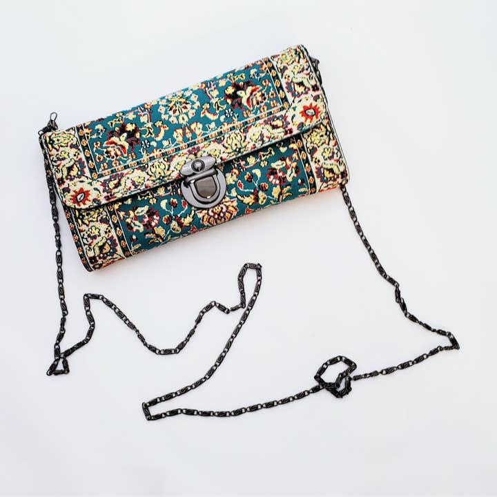 Eclectic Woodchuck - Wholesale Wallet - Women's - Turkish Rug Inspired Sling Wallet